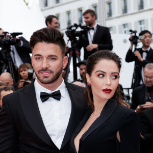 Thomas Vergara et sa femme Nabilla Benattia (enceinte) - Montée des marches du film "A Hidden Life" lors du 72ème Festival International du Film de Cannes. Le 19 mai 2019 © Jacovides-Moreau / Bestimage