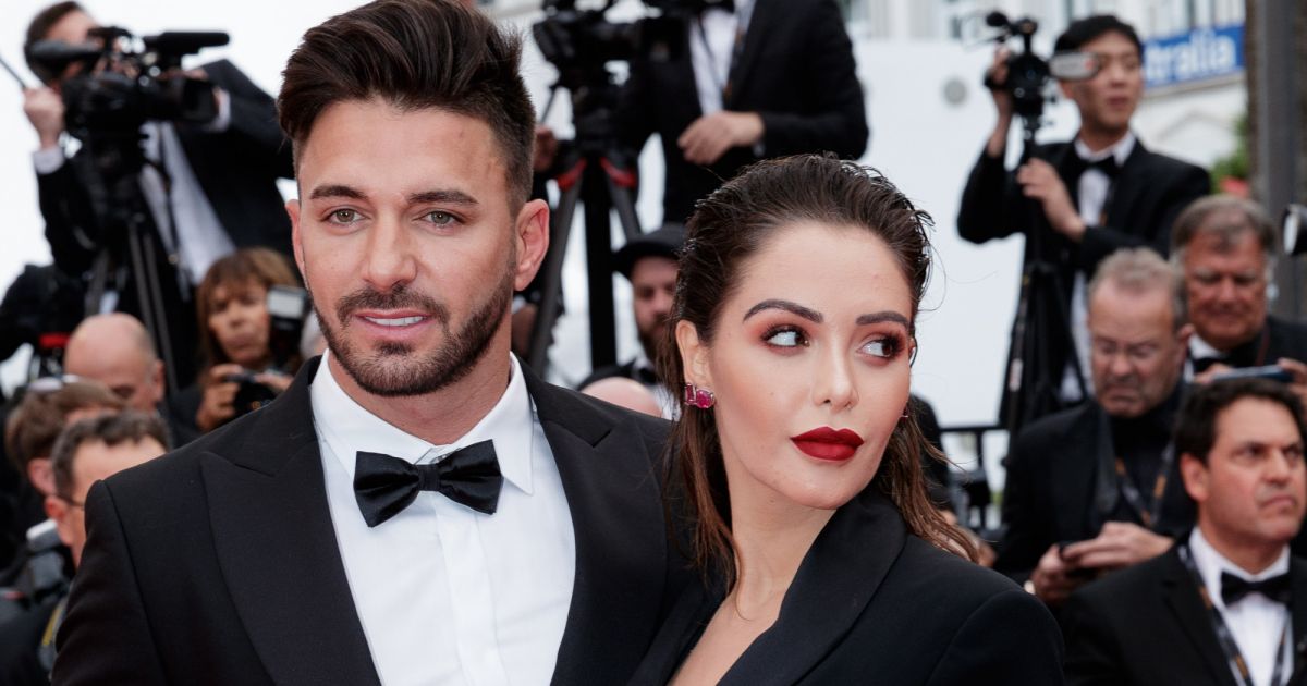 Thomas Vergara et sa femme Nabilla Benattia (enceinte) - Montée des