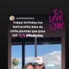 Laeticia Hallyday a republié sur Instagram le message que lui a adressé Mathilde Balland (la fillee de son compagnon Pascal Balland) à l'occasion de son anniversaire. Laeticia Hallyday a fêté ses 45 ans le 18 mars 2020.