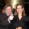 Archives. Gérard Depardieu et Carole Bouquet à Paris en 2004