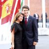 Justin Trudeau et sa femme Sophie Gregoire Trudeau - Les participants au sommet du G20 et leurs conjoints arrivent au concert de la Neuvième Symphonie de Beethoven à l'Elbphilharmonie de Hamburg, Allemagne, le 7 juillet 2017. © Future-Image/Zuma Press/Bestimage