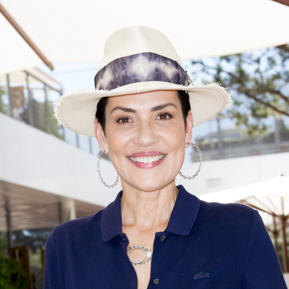 Cristina Cordula au village lors des internationaux de tennis de Roland Garros à Paris, France, le 2 juin 2019. © Jean-Baptiste Autissier/Panoramic/Bestimage