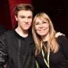 Exclusif - Lenni Kim et sa maman Myriam Landry - Lenni Kim en concert au Casino de Paris. Le 17 juin 2018 à Paris © Veeren / Bestimage