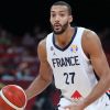 Rudy Gobert (France) - L'équipe de France de basket décroche le bronze à la Coupe du monde à Pékin, Chine, le 15 septembre 2019. © Sebastien Meunier/Panoramic/Bestimage