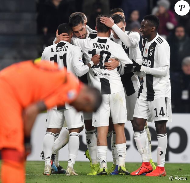 Paulo Dybala, Blaise Matuidi et la Juventus Turin affrontent le Chievo Vérone. Turin, le 21 janvier 2019.