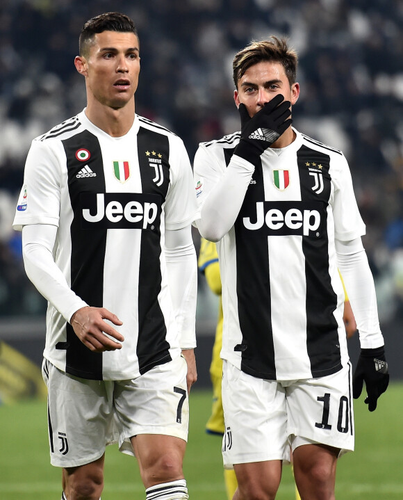 Cristiano Ronaldo et Paulo Dybala à Turin, le 29 janvier 2019.