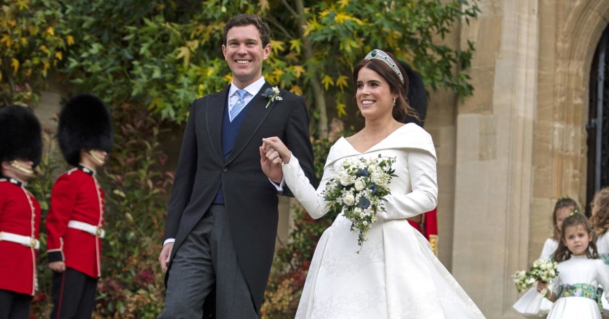 La princesse Eugenie et son mari Jack Brooksbank - Sorties ...