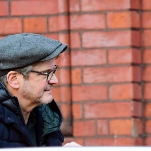 Exclusif - Colin Firth avec une mystérieuse inconnue à Londres, Royaume Uni, le 7 mars 2020.