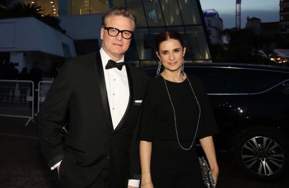 Colin Firth et sa femme Livia Firth - Arrivées à la soirée "Trophée Chopard Dinner" lors du 72ème Festival International du Film de Cannes. Le 20 mai 2019 © Denis Guignebourg / Bestimage