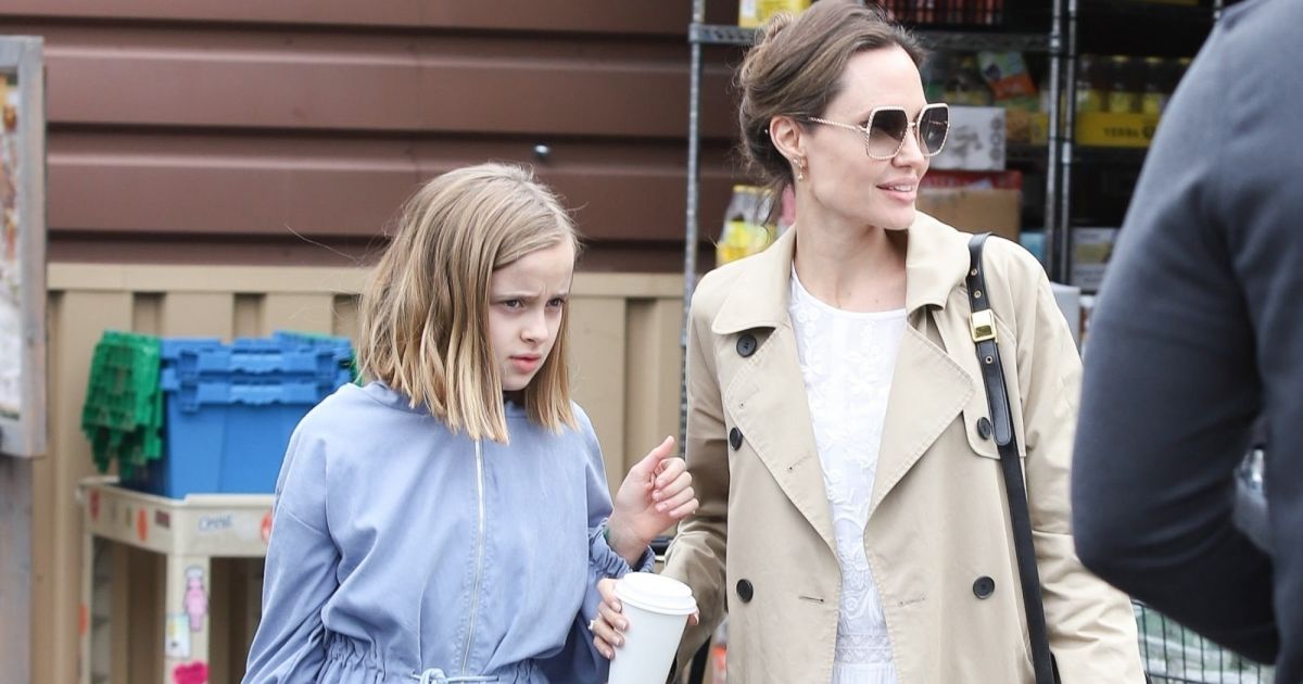 Angelina Jolie Et Sa Fille Vivienne Jolie Pitt Vont Faire Des Courses à