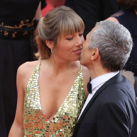 Mélanie Page et son mari Nagui - Montée des marches du film "Les plus belles années d'une vie" lors du 72ème Festival International du Film de Cannes. Le 18 mai 2019 © Jacovides-Moreau / Bestimage