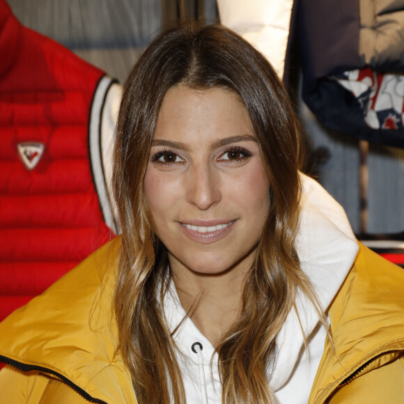 Exclusif - Laury Thilleman (Miss France 2011), ambassadrice de la technologie Covershield pour la présentation de la collection Rossignol Automne/Hiver 2019-2020 au Rossignol Store à Paris, France, le 3 octobre 2019. © Marc Ausset-Lacroix/Bestimage03/10/2019 - Paris