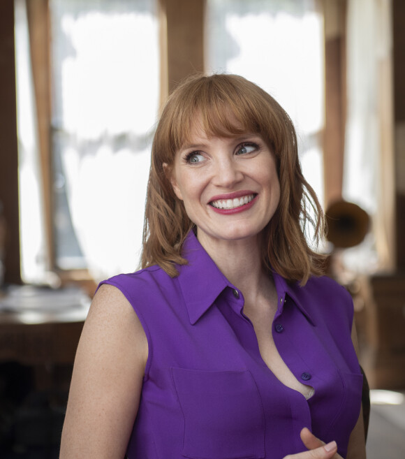 Jessica Chastain lors d'un évènement pour la promotion du nouveau film "Ça : Chapitre 2" à Los Angeles, le 25 août 2019.