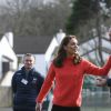 Le prince William, duc de Cambridge, et Catherine (Kate) Middleton, duchesse de Cambridge - Visite du club Salthill Knocknacarra GAA à Galway le troisième jour du voyage en République d'Irlande. Galway, 5 mars 2020