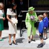 Meghan Markle, duchesse de Sussex, effectue son premier déplacement officiel avec la reine Elisabeth II d'Angleterre, lors de leur visite à Chester. Le 14 juin 2018