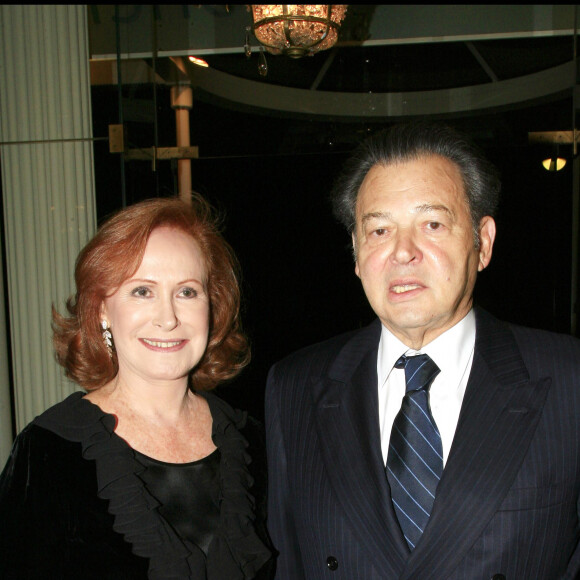 Maurice Bidermann - Gala Scopus Award 2006 au Pavillon Gabriel à Paris. Le 23 octobre 2006.