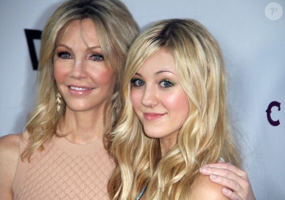 Heather Locklear et sa fille Ava Sambora - Première de "Scary Movie 5" à Hollywood le 11 avril 2013.