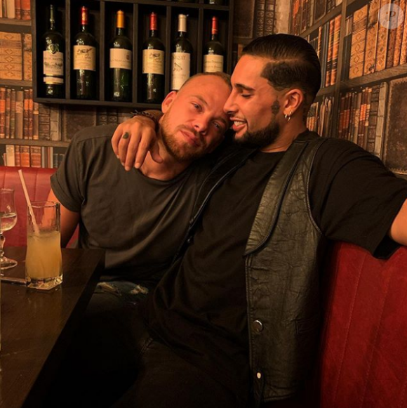 Eddy (Les Anges) pose avec son petit-ami, Fred, sur Instagram - 8 janvier 2020