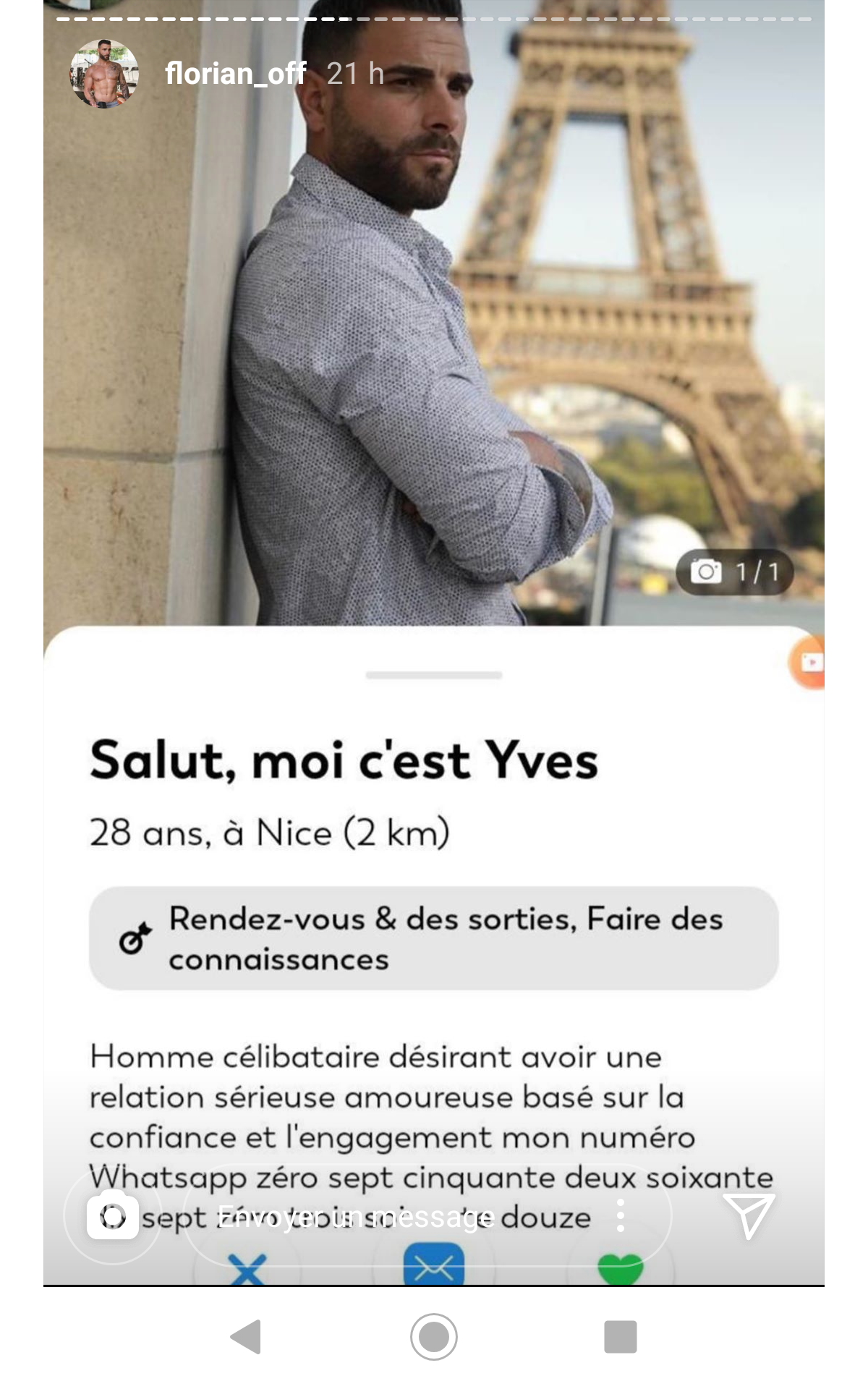 Photo Florian de "Mariés au premier regard", son identité usurpée sur des sites de rencontres