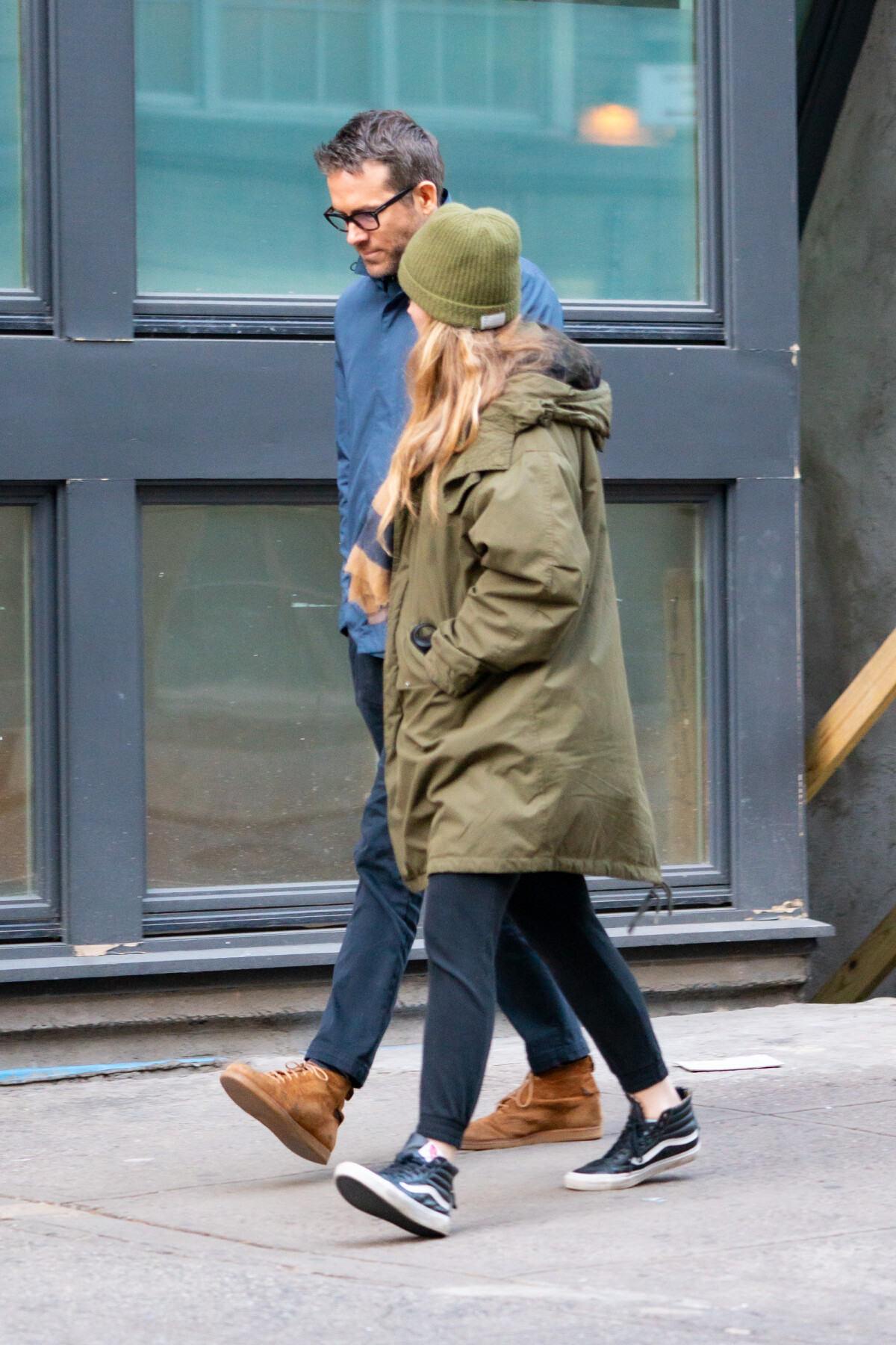 Photo Exclusif Blake Lively Et Son Mari Ryan Reynolds Se Promènent à New York Le 15 Janvier 