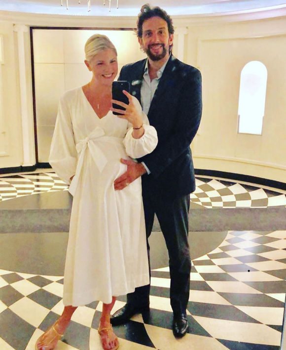 Nick Cordero et son épouse Amanda Kloots. Juin 2019.