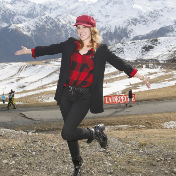 Léa Francois de Plus belle la vie - Photocall lors du 22ème Festival des créations télévisuelles de Luchon. Le 8 février 2020 © Christophe Aubert via Bestimage