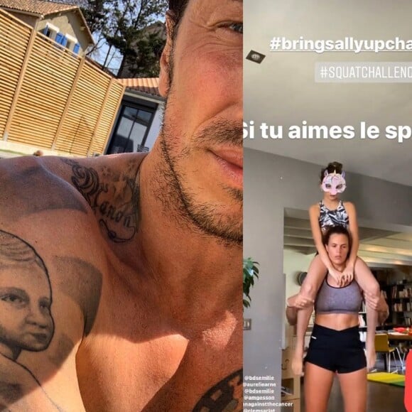 Frédérick Bousquet en manque de sa fille Manon, née de sa relation avec Laure Manaudou. Instagram, mars 2020.