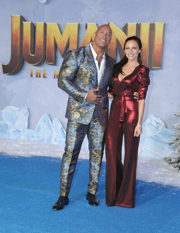 Dwayne Johnson "The Rock" et sa femme Lauren Hashian à la première de 'Jumanji: The Next Level' à Hollywood. Los Angeles, le 9 décembre 2019.