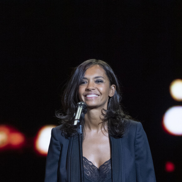 Karine Le Marchand - La Nuit de la Déprime revient aux Folies Bergère, le 3 février 2020. © Pierre Perusseau / Bestimage