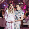 Petra Ecclestone, enceinte, et sa soeur Tamara Ecclestone. Février 2020.