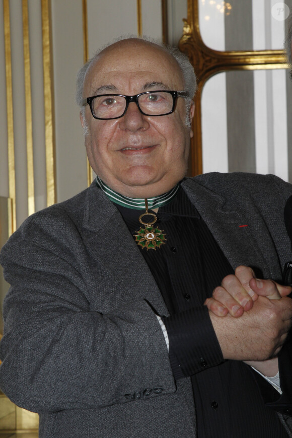 Jean-Laurent Cochet, commandeur des arts et des lettres, à Paris, en 2012