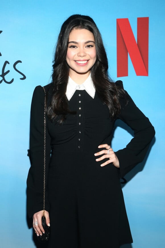 Auli'i Cravalho à la première de All the Bright Places dans le quartier de Hollywood à Los Angeles, le 24 février 2020