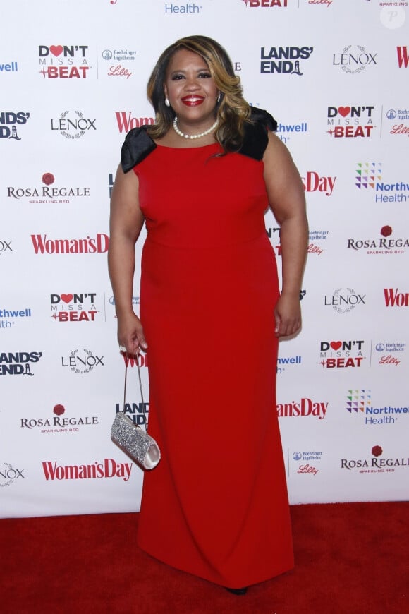 Chandra Wilson - Les célébrités arrivent à la 16ème cérémonie annuelle "Woman's Day Red Dress Awards" à "The Appel Room" à New York, le 12 février 2019.