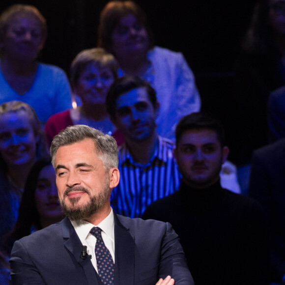 Exclusif - Mimie Mathy, Olivier Minne, Sheila - Enregistrement de l'émission "La Boîte à secrets 4" à Paris, présentée par F.Bollaert, et diffusée le 10 avril sur France 3. Le 23 janvier 2020 © Tiziano Da Silva / Bestimage