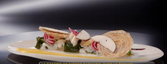 plat de Pierre Gagnaire - épisode de "Top Chef 2020" du 15 avril 2020, sur M6