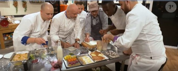 Martin, Philippe Etchebest, Jean-Philippe, Paul Pairet, Mory et Adrien - épisode de "Top Chef 2020" du 15 avril 2020, sur M6