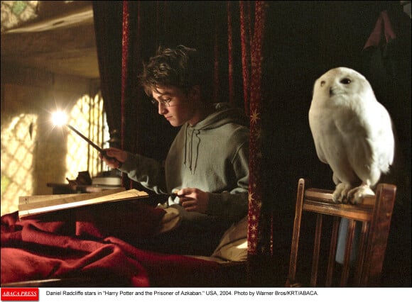 Daniel Radcliffe dans le film "Harry Potter et le Prisonnier d'Azkaban" en 2004.