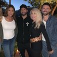 Caitlyn Jenner, ses fils Brody et Brandon Jenner, et leur maman (l'ex-femme de Caitlyn) Linda Thompson. Mai 2019.