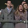 Andy Murray et sa femme Kim Sears lors du 2019 Cheltenham Festival le 13 mars 2019.