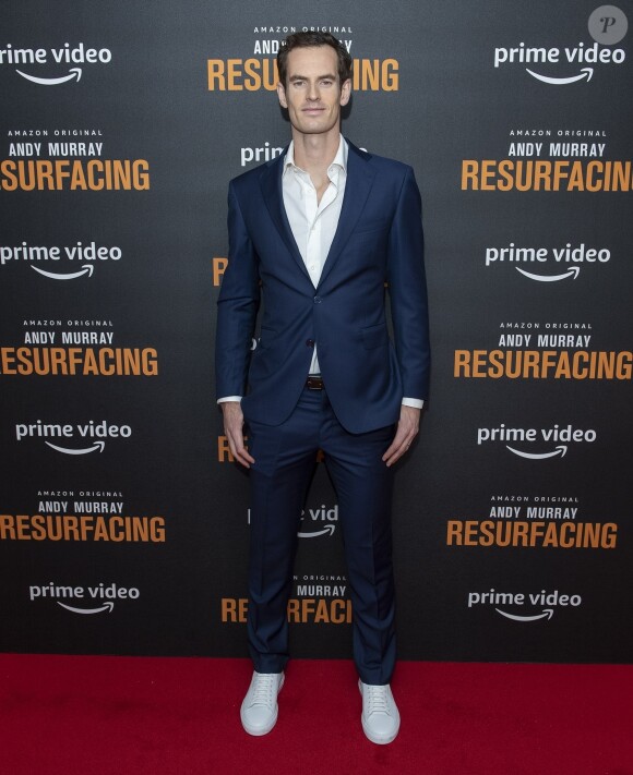 Andy Murray - Les célébrités assistent à la projection du documentaire d'Amazon Prime Vidéo "Andy Murray Resurfacing" à Londres, le 25 novembre 2019.