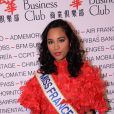 Clémence Botino (Miss France 2020) lors du déjeuner d'affaires "Edition Spéciale Femmes" de la 5ème édition du Chinese Business Club à l'occasion de la journée internationales des droits des femmes au Pavillon Cambon Potel et Chabot, à Paris, France, le 9 mars 2020. © Rachid Bellak/Bestimage