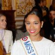 Clémence Botino, Miss France 2020 - People au défilé de mode Haute-Couture printemps-été 2020 "La Métamorphose" à Paris. Le 21 janvier 2020 © Veeren Ramsamy-Christophe Clovis / Bestimage