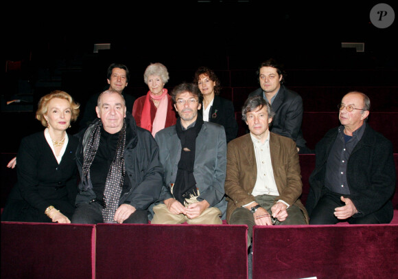 Claude Evrard à la réouverture du théâtre Le Petit Montparnasse à Paris en 2003.