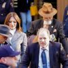 Harvey Weinstein à la sortie du tribunal à New York le 21 février 2020.