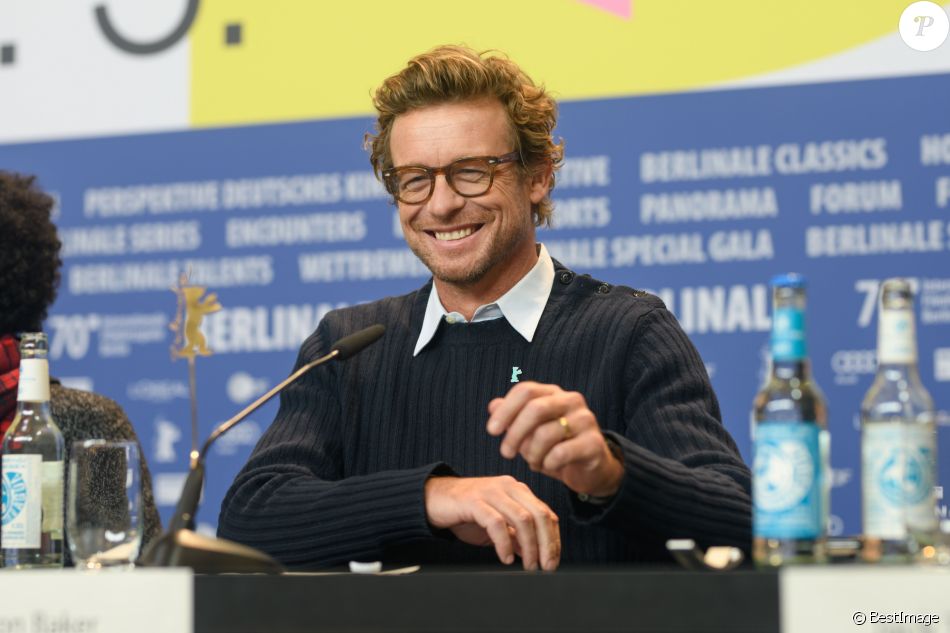 Simon Baker - Conférence de presse du film High Ground à la 70 ème