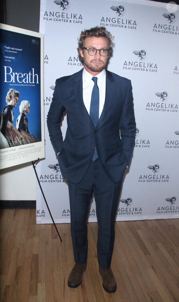 Simon Baker à la projection du film 'Breath' au Angelika Film Center à New York, le 24 mai 2018