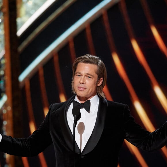Brad Pitt lors de la 92ème cérémonie des Oscars 2020 au Hollywood and Highland à Los Angeles, CA, USA, on February 9, 2020. © AMPAS/Zuma Press/Bestimage