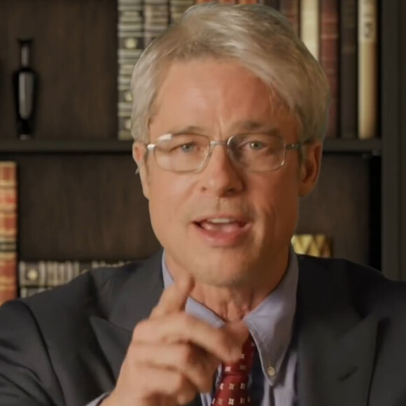 Dans l'émission "Saturday Night Live", Brad Pitt interprète le Dr. Anthony Fauci. Le 25 avril 2020.