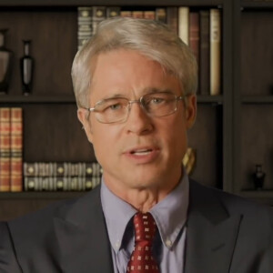 Dans l'émission "Saturday Night Live", Brad Pitt interprète le Dr. Anthony Fauci. Le 25 avril 2020.