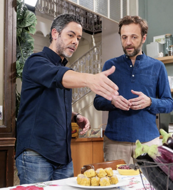 Le chef François-Régis Gaudry sur Instagram avec Manu Payet - 29 mai 2019